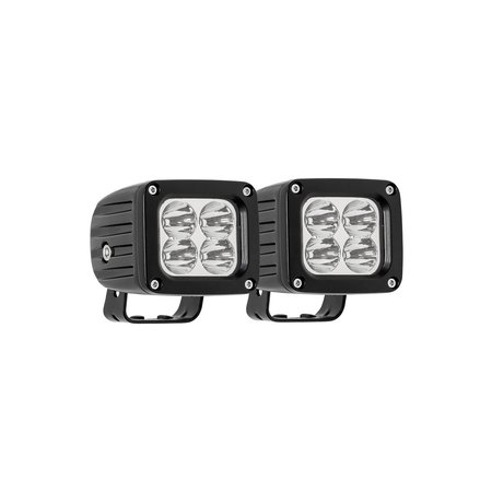 WESTIN Quadrant LED Auxiliary Light 09-12252A-PR